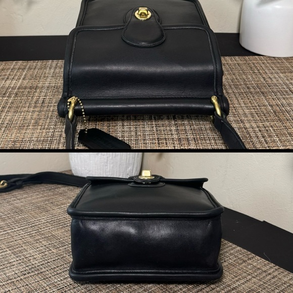❤️SOLD❤️Vintage Coach Black Murphy Bag 9930 - Picture 4 of 11